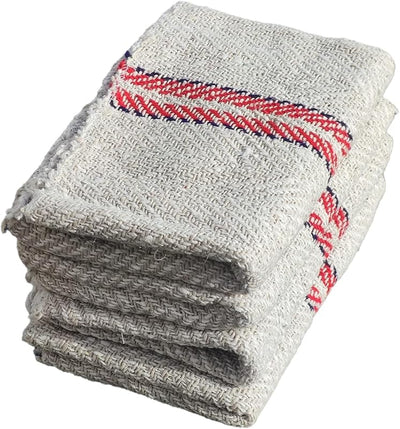Mopa algodón puro blanca 8 pzas 24x24pulg