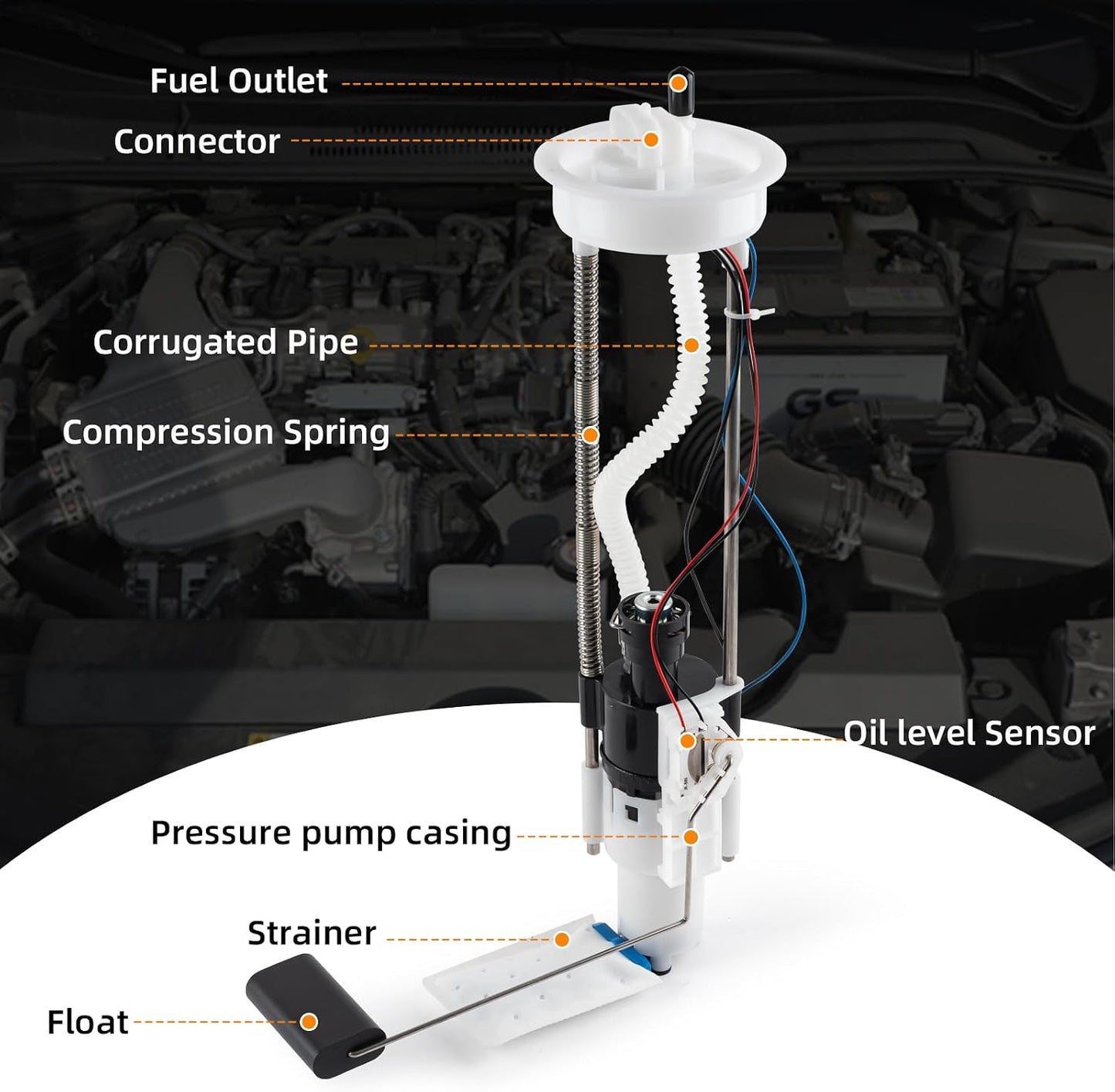 Bomba combustible eléctrica comp Polaris Sportsman 2016