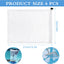 6 Pzas Bolsa Filtro Piscina 9x12.2pulg Malla Fina con Cordón