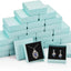 24 Cajas Regalo Joyería 3.5x3.5" para Collares Anillos