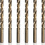 Broca cobalto 29/64" pack 6 serie D/ACO