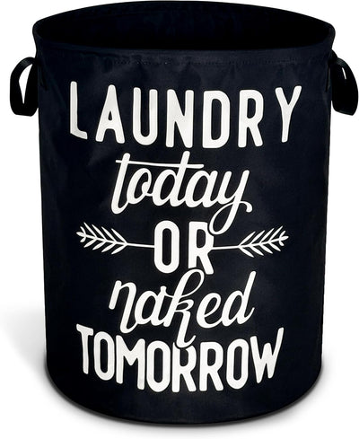 Cesta plegable tela Oxford para baño lavandería 17.7x13.7pulg