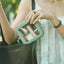 Bolsa maquillaje transparente con cremallera viaje