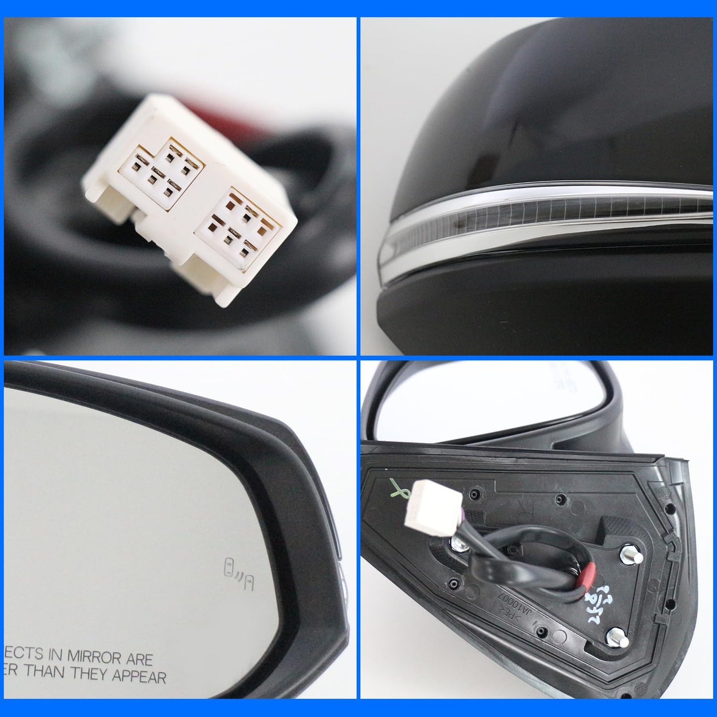 Espejo lateral Toyota Tacoma 16-23 con monitor punto ciego