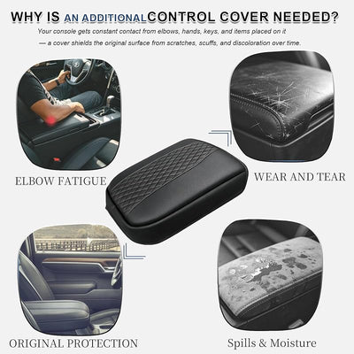 Funda consola central Chevy Silverado 19-26 negro antiarañazos