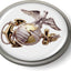 Adhesivo emblema 3D Cuerpo de Marines bisel cromado