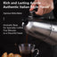 Cafetera eléctrica Moka acero inox con termostato STRIX