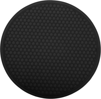 Tapete silicona microondas 11.8x11.8pulg antideslizante negro