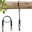 Cuerdas colgante hamaca silla ajustable 7.25"