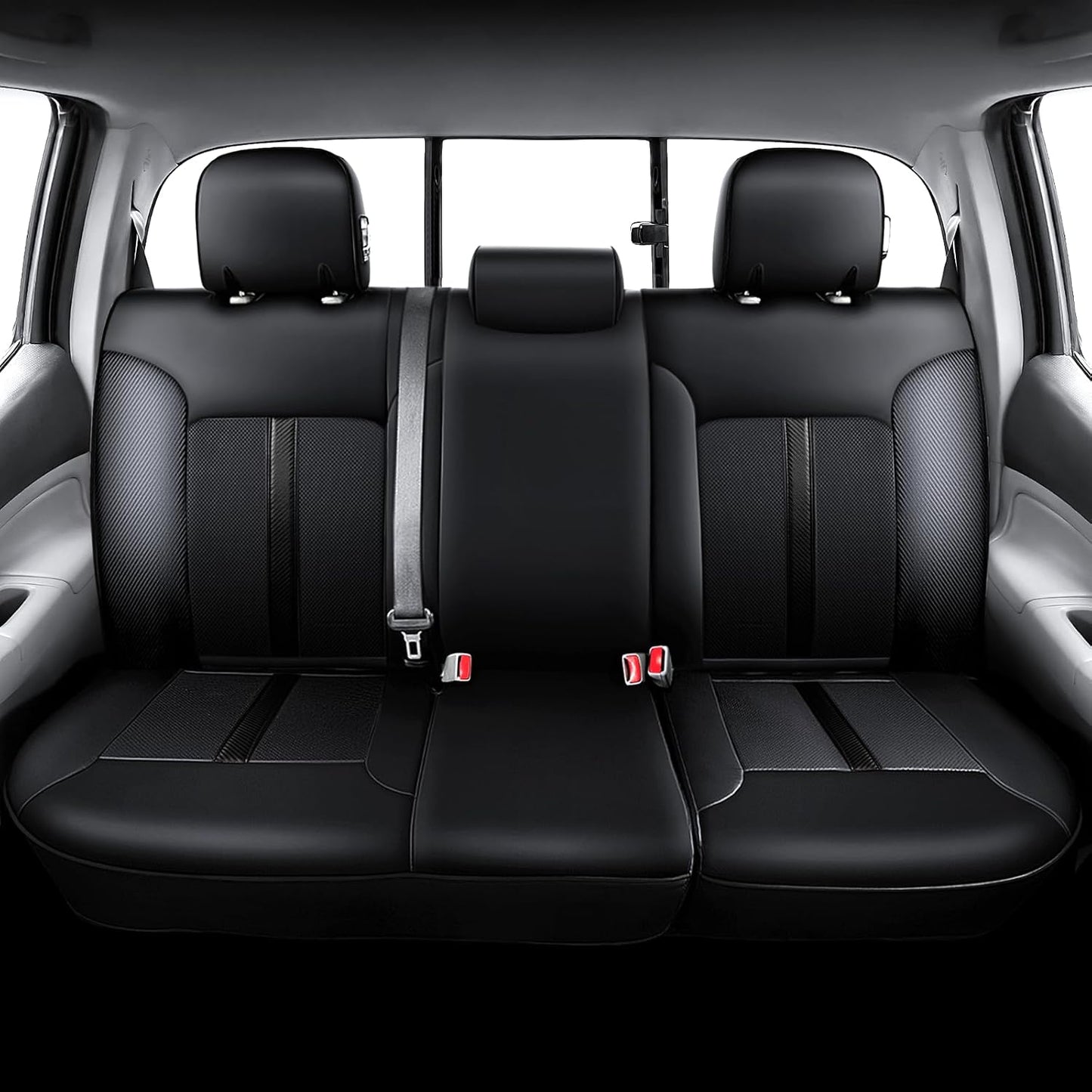 Fundas asiento cuero ajuste personalizado Tacoma 2nd gen
