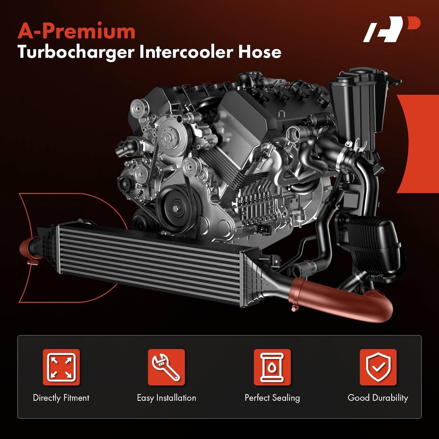 Manguera refrigerante motor Mercedes CL4