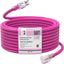 Cable extensión exterior 50ft 12/3 SJTW enchufe a tierra