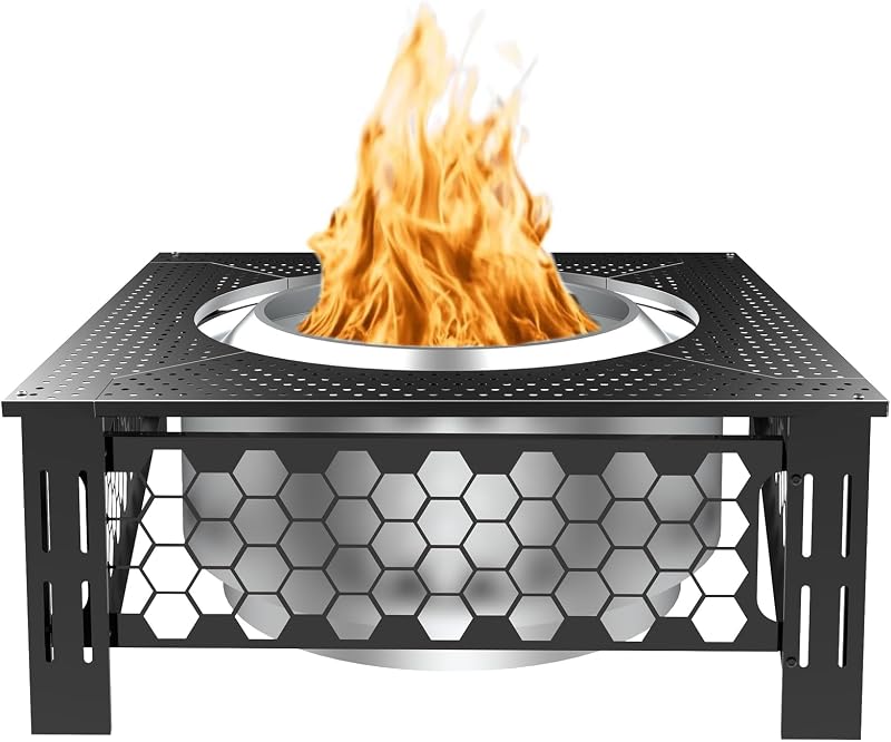 Mesa envolvente Solo Stove Bonfire Ranger cuadrada metal
