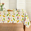 Mantel rectangular verano 52x70pulg diseño tropical bambú