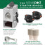 Kit cafetera reutilizable compuesta con anillo universal