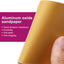 Rollo papel lija PSA grano 600 autoadhesivo 2-3/4pulg x21.9yardas