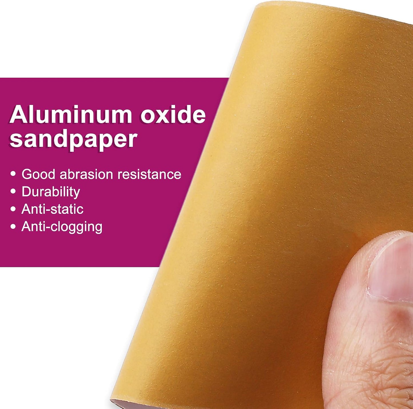 Rollo papel lija PSA grano 600 autoadhesivo 2-3/4pulg x21.9yardas