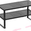 Estante apilable metal multifuncional para hogar 2 pack