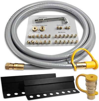 Kit conversión gas natural plancha 28-36pulg