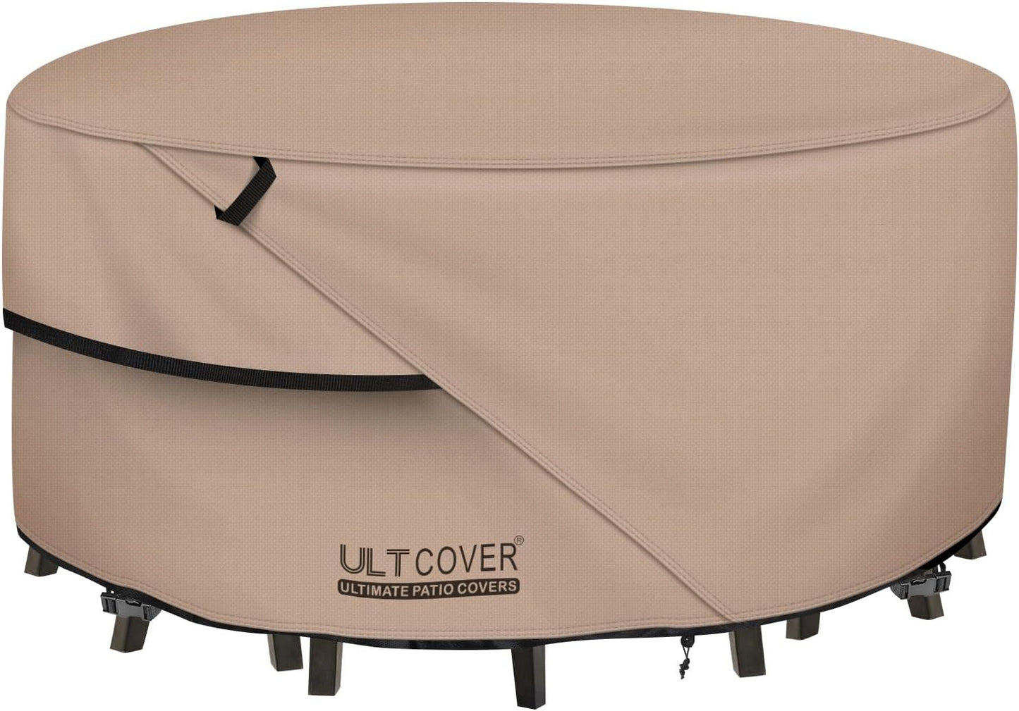 Funda redonda para muebles patio 92pulg impermeable