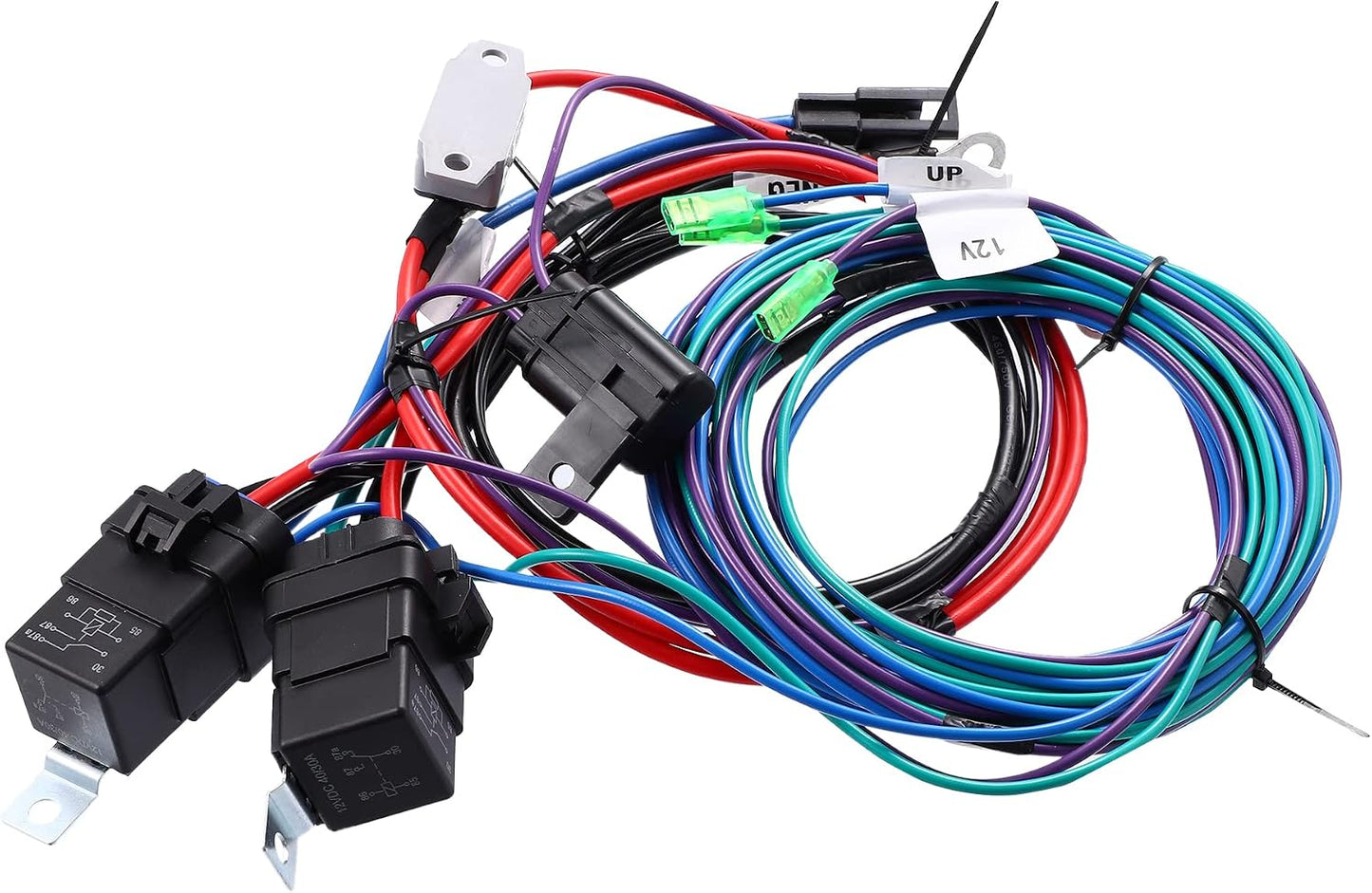 Arnés cables placa gato ajuste marino con relé disyuntor