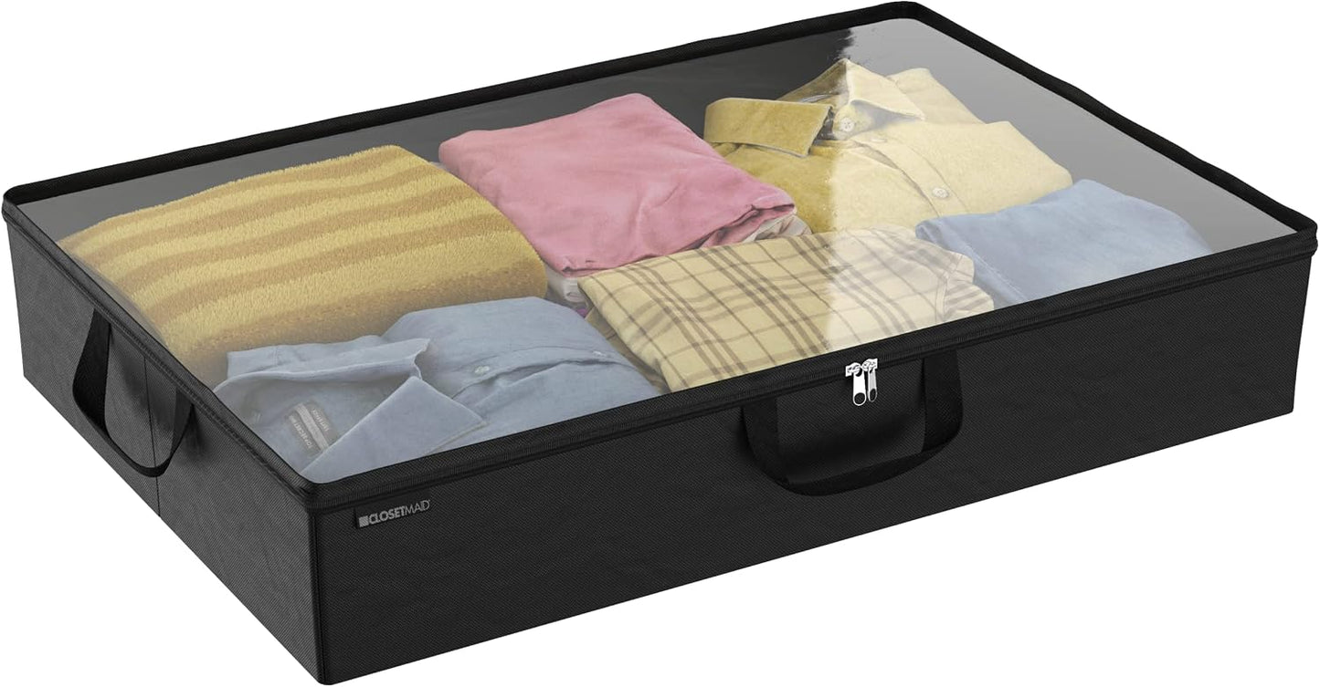 Bolsa almacenamiento cama plegable con cremallera y ventana