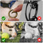 Collares campanas perros medianos a grandes pack 2 bronce y negro