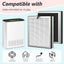 4 Filtros APH3000 para Purificador Aire Hogar 1123pies2