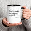 Taza café Don't Make Me Regalo para Profesores de Historia