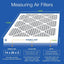 Filtros aire horno MERV 12 plisados carbono 3 pzas