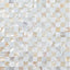 Azulejos autoadhesivos concha mosaico madreperla 10 hojas