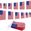 Banderas estadounidenses 45ft 40uds decoración 4 de julio