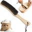 Cepillo de pan de crin natural para cestas de pan encimeras banneton