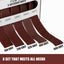 Pack 2 rollos lija 5 granos 1pulg x19.7pies