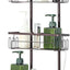 Cesta colgante metal baño para puerta