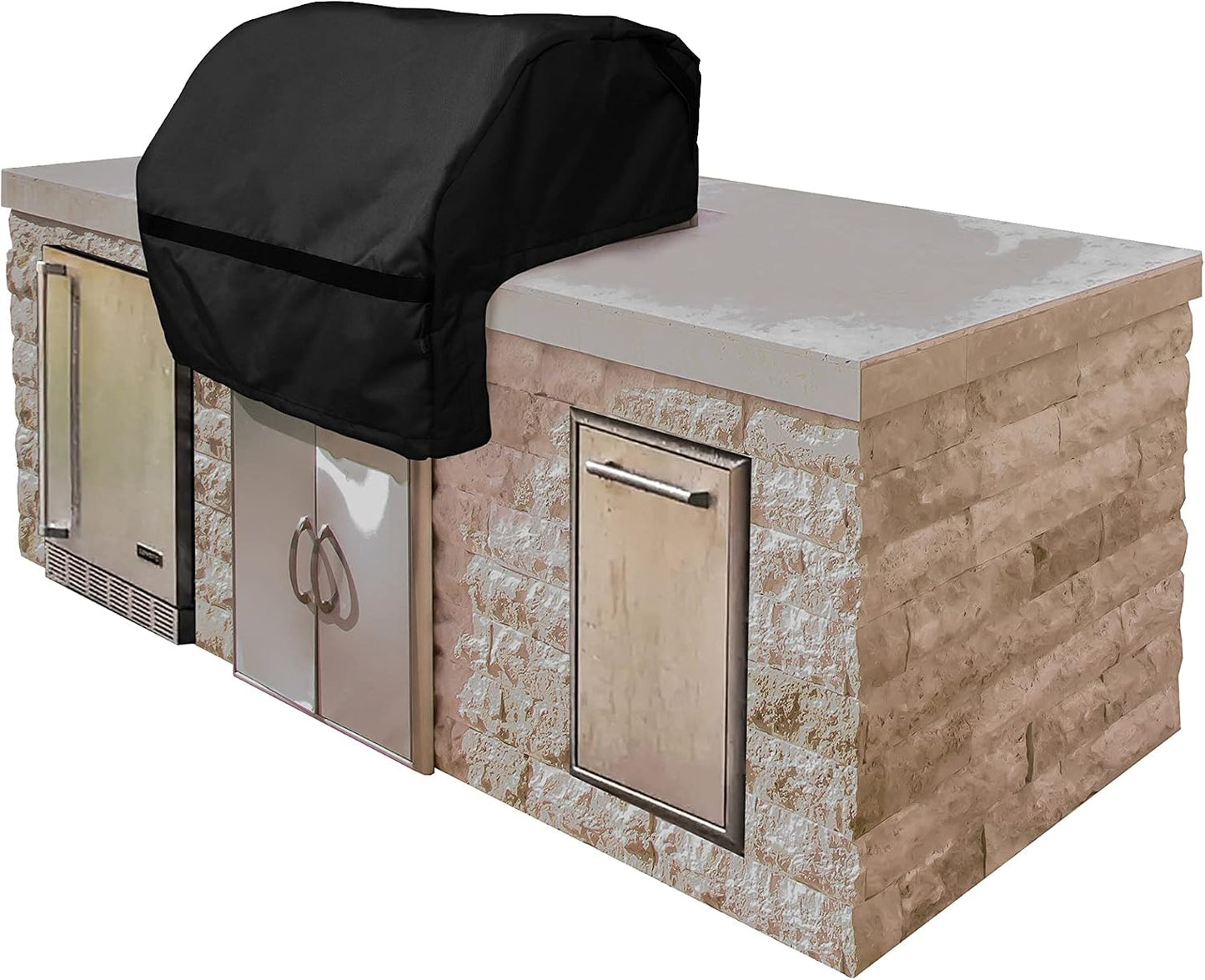 Cubierta parrilla integrada 30x26x14 resistente agua