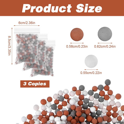 Cabezal ducha con filtro naranja gris blanco 6.35oz