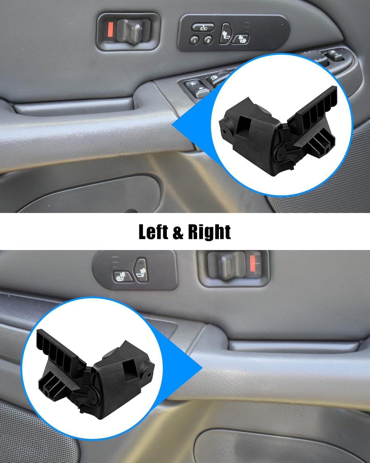 Soportes reposabrazos puerta comp Chevy Silverado 99-03