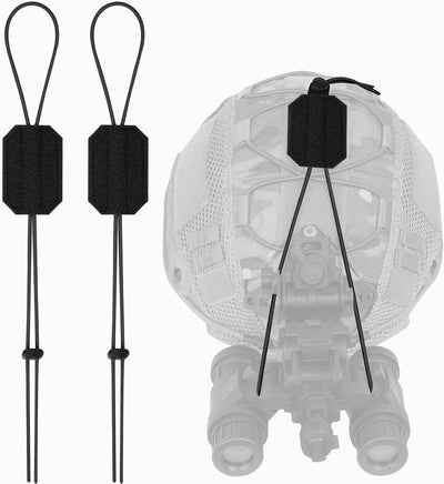 2 Cordones Tácticos NVG Bungee para Casco PVS7 PVS14 PVS31