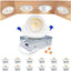 Iluminación LED empotrada 3" ajustable 2700K-5000K