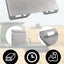 Placa fijación 3/8" universal Kubota Bobcat tractores