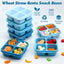 Set 12 Recipientes Bento 4 Comp Reutiliz. Apilables