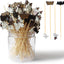120 Palillos Bambú Halloween 4.7pulg Murciélago Fantasma
