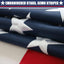 Bandera EE.UU. 5x8ft multiusos con ojales latón
