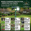 4 Repelentes Sonic Fortress Pro para animales exteriores con luz