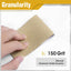 Rollo papel lija PSA grano 150 2-3/4pulg x20yd autoadhesivo