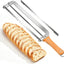 Cuchillo pan ajustable 16pulg acero inox guía grosor
