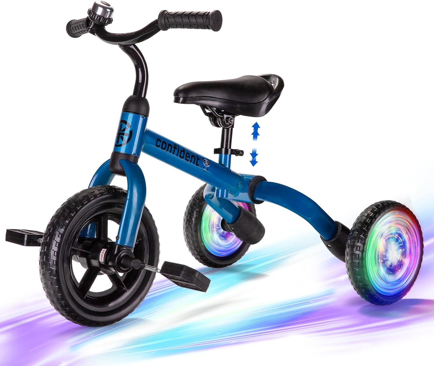 Triciclo 3en1 para niños 2-5 años bicicleta plegable