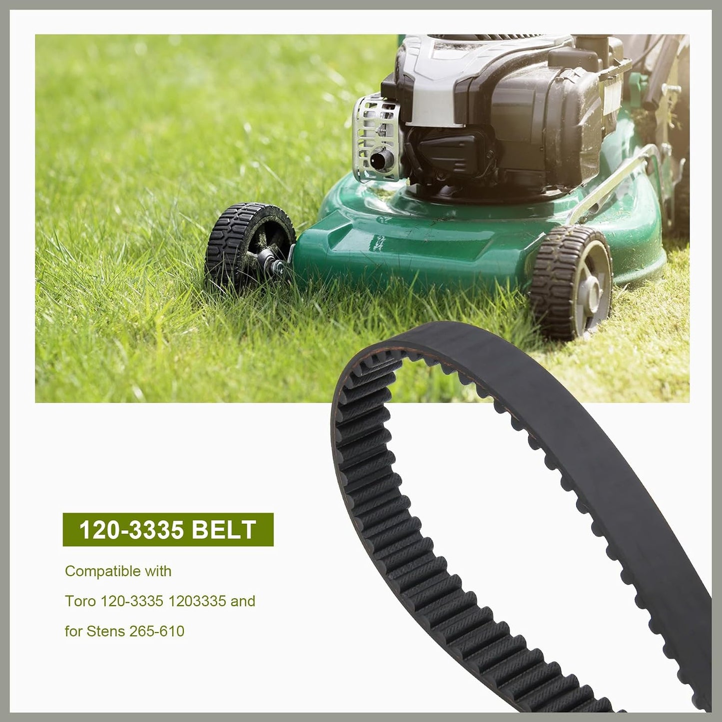 Correa repuesto cortacésped Toro 44x3/4" 30" plataforma