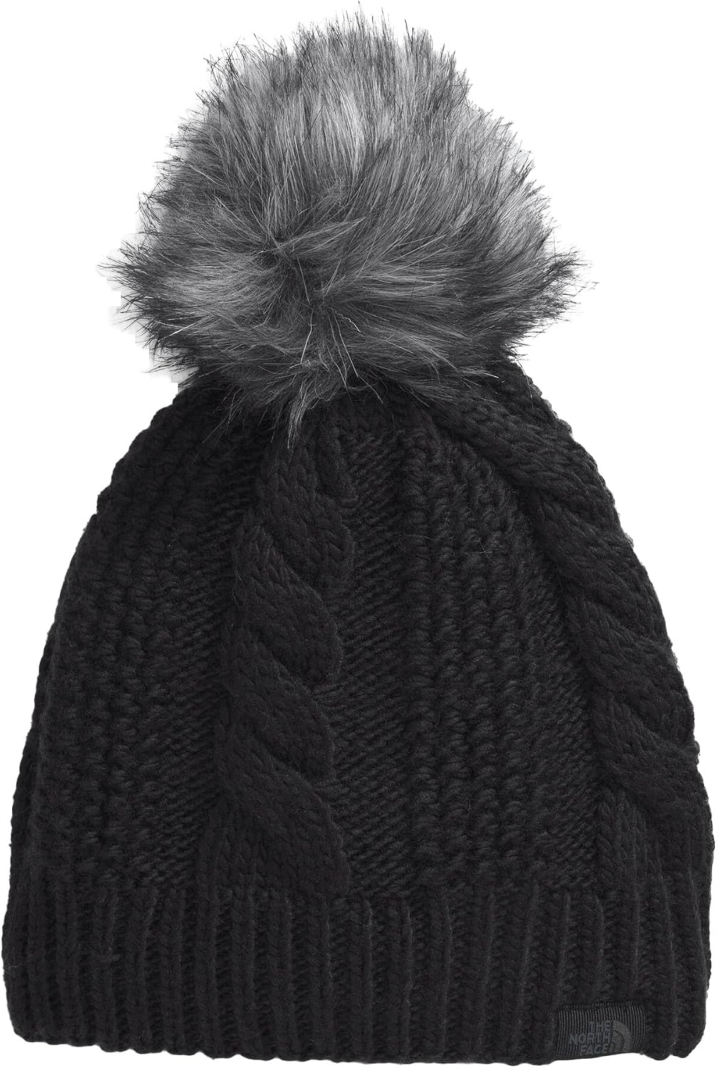 Gorro con forro de pompón piel mujer